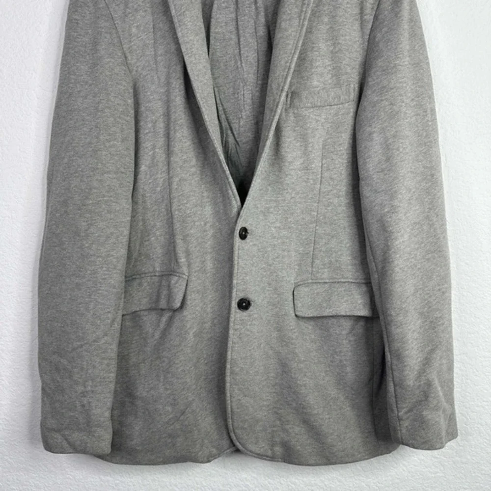 Polo Ralph Lauren Blazer‎ Mens Large Grey Vintage Two Button Preppy Sport Coat